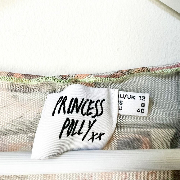 (Sold) NWOT Princess Polly Taya Crop Top Size 8 - Picture 5 of 5